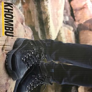 Khombu Leather Hiking Boots New Size 10